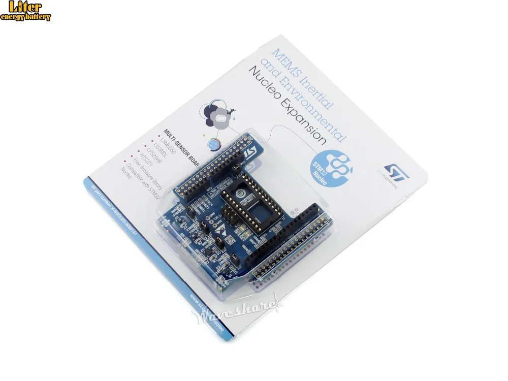 

Original X-NUCLEO-IKS01A1, Motion MEMS and environmental sensor expansion board for STM32 Development Board Nucleo