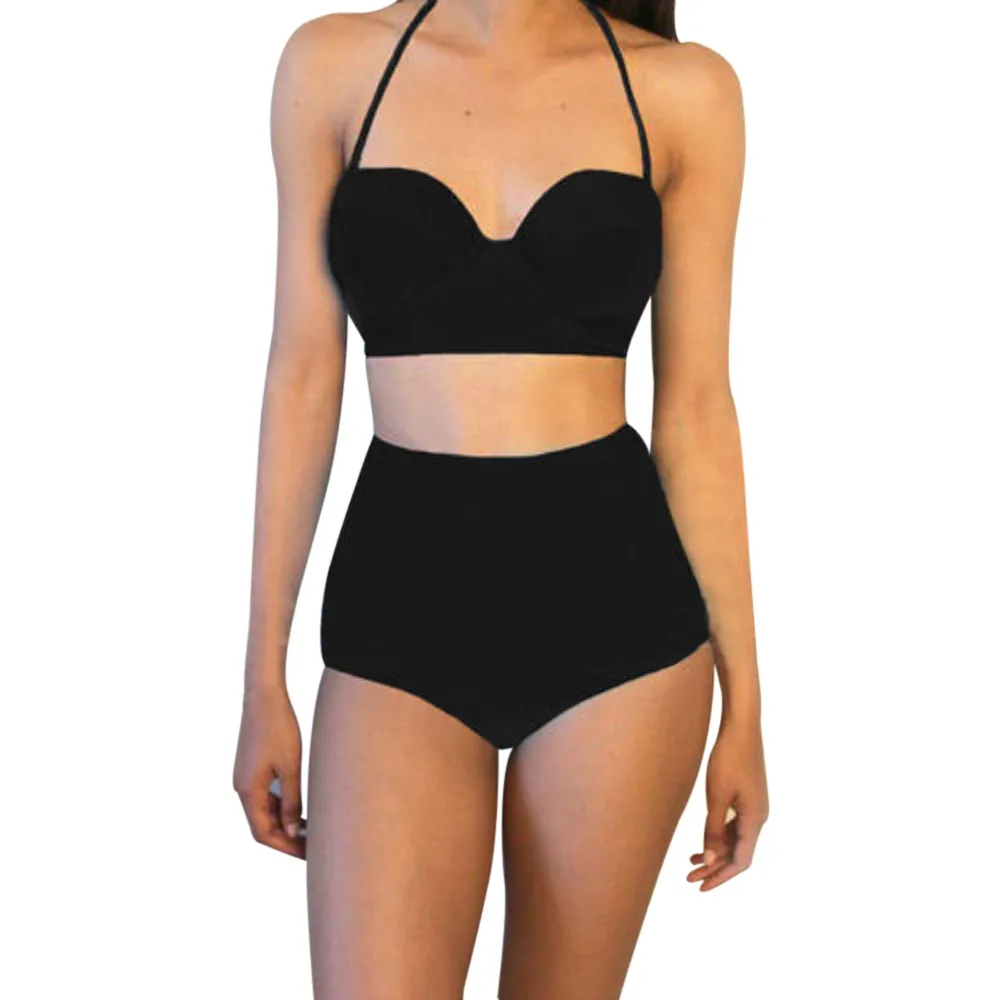 

Women's One Piece Vintage High Waisted Set Condole belt vest 2-15