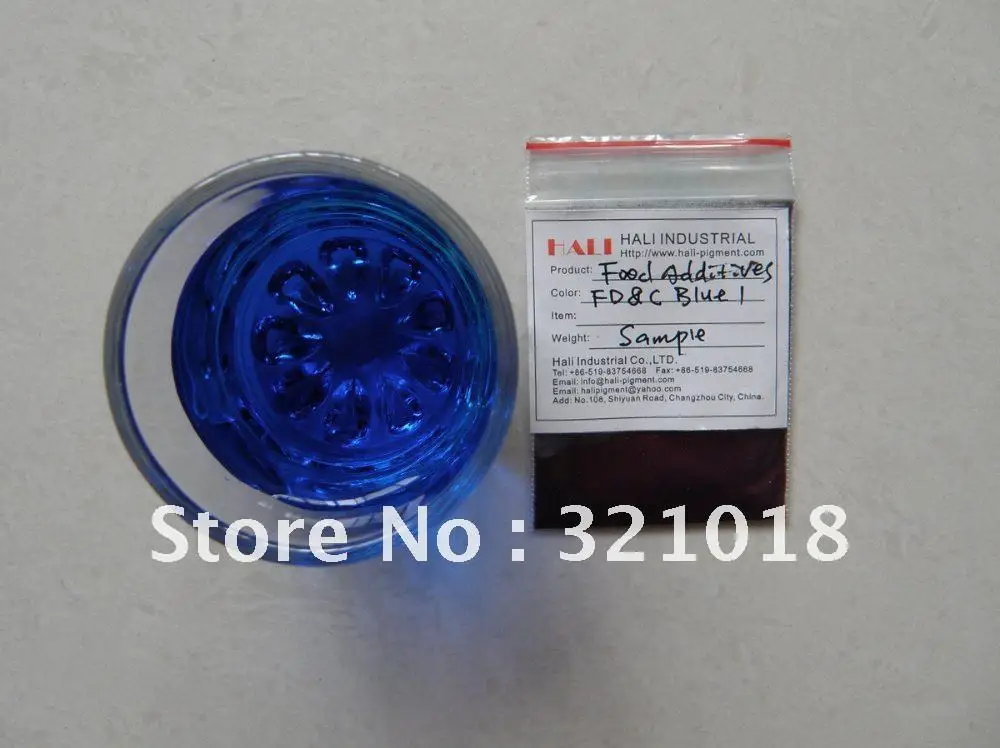 FD& C Blue 1, FD& C Blue NO.1, Brilliant Blue(заказ достигает 5 кг, дайте специальную скидку на почтовые расходы