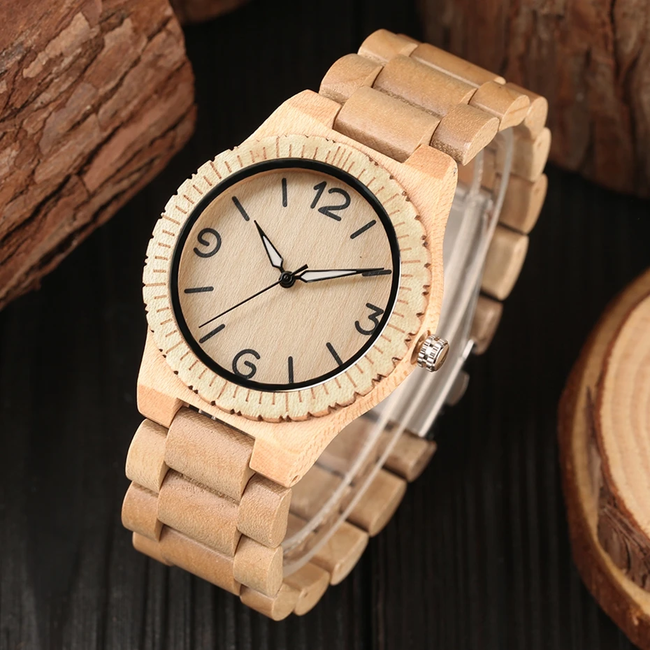 Minimalist Retro Full Wooden Watches Women Men Bamboo Wood Bracelet Fashion Creative Quartz Wristwatch Handmade Gifts Clock Hour 2018 (32)