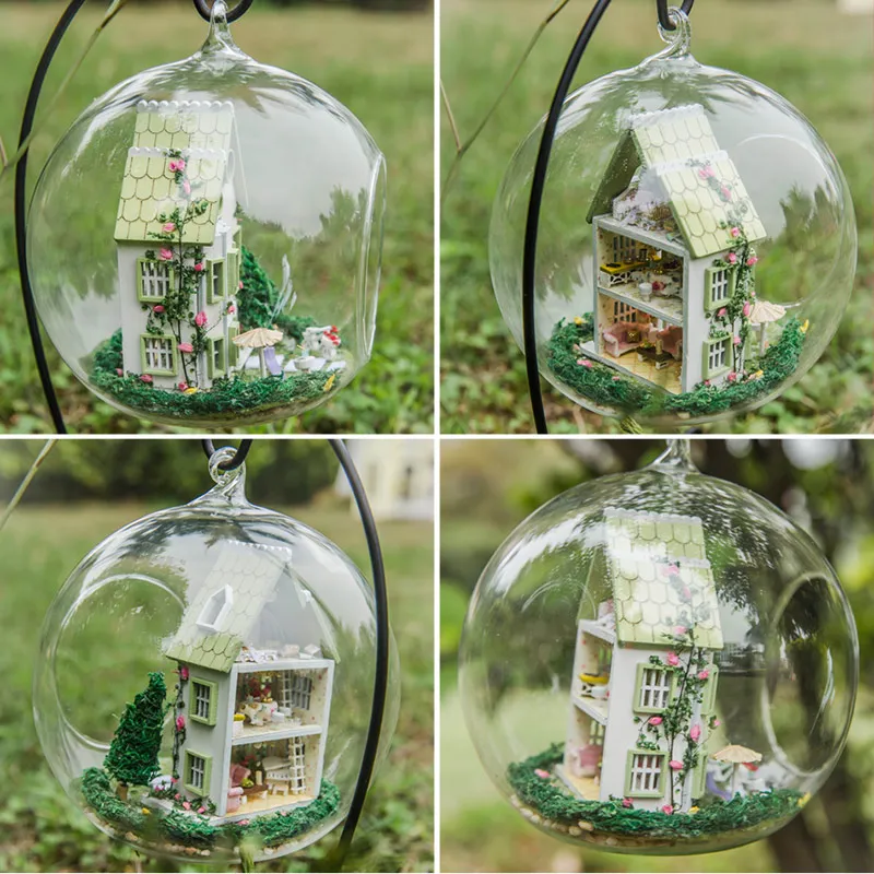 Кукольный домик сделай сам Wodden Miniatura комплект мебели сборный кукольный со