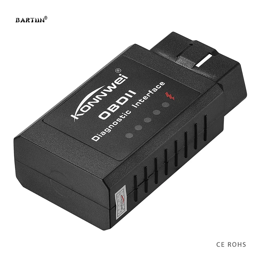 Диагностический сканер OBD2 OBDII автомобильный диагностический с Bluetooth тестер