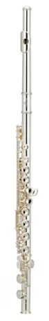 

C Tone Silver plated Flute 16 Closed hole Split-E key Italy Pads musical instruments professional