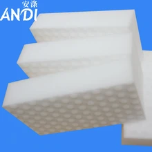ANDI 50pcs/lot High Quality 10x6x2cm Double Compressed sponge Magic Eraser Melamine nano Cleaner for Kitchen Cleaning