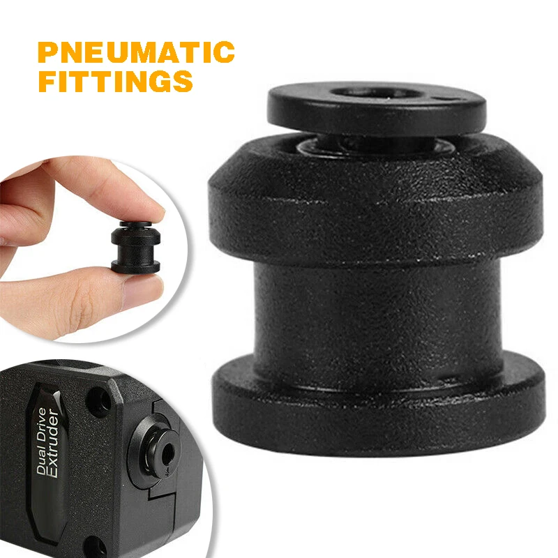 

3D Printing Parts Double Gear Extruder BMG Deceleration Extruder Pneumatic Connector Adapter