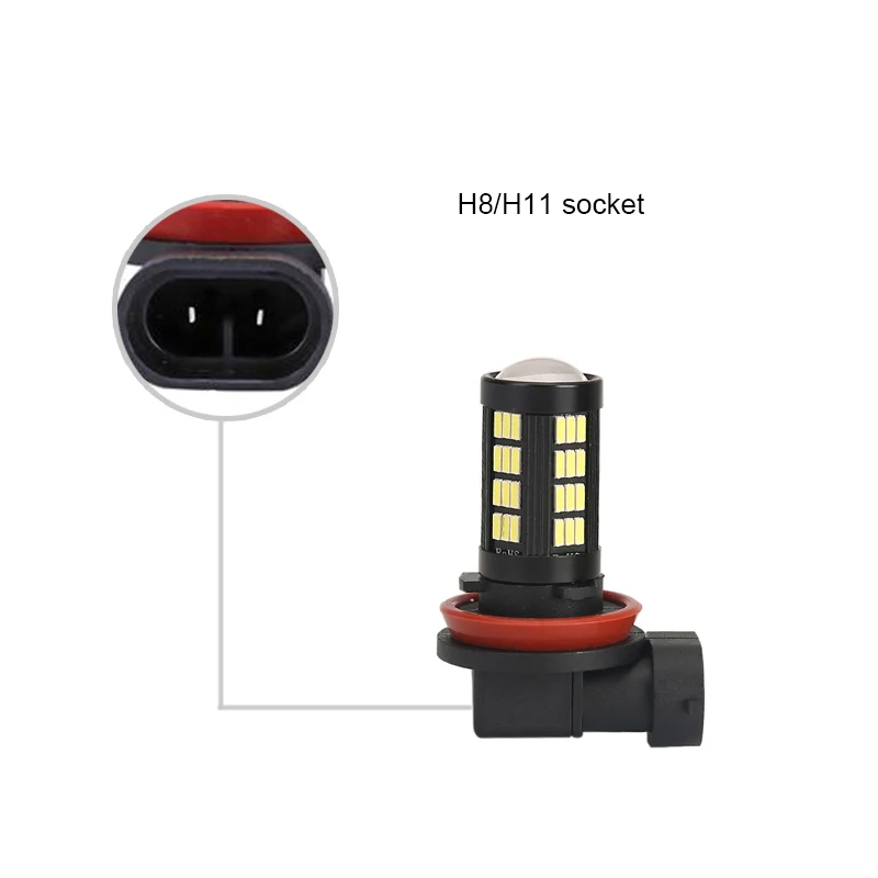 BOAOSI 2x H8 H11 Автомобильная противотуманная фара, светильник для вождения, лампы для mazda 3 5 6 xc-5 CX-7 axela atenza