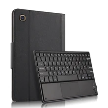 Для samsung Galaxy Tab S5e 10,5 чехол Беспроводная американская клавиатура с тачпадом кожаный чехол для samsung Tab S5e SM-T720 SM-T725