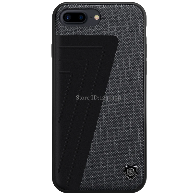 

Case For Apple iPhone 7 Plus Nilkin Hybrid Elegant crocodile grain PU leather cases ultrathin luxury Back Cover shell capa