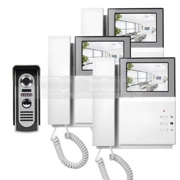 

DIYSECUR 800 x 480 Video Door Phone Video Intercom Doorbell 4.3inch Indoor Monitor + 600 TVLine IR Night Vision Outdoor Camera