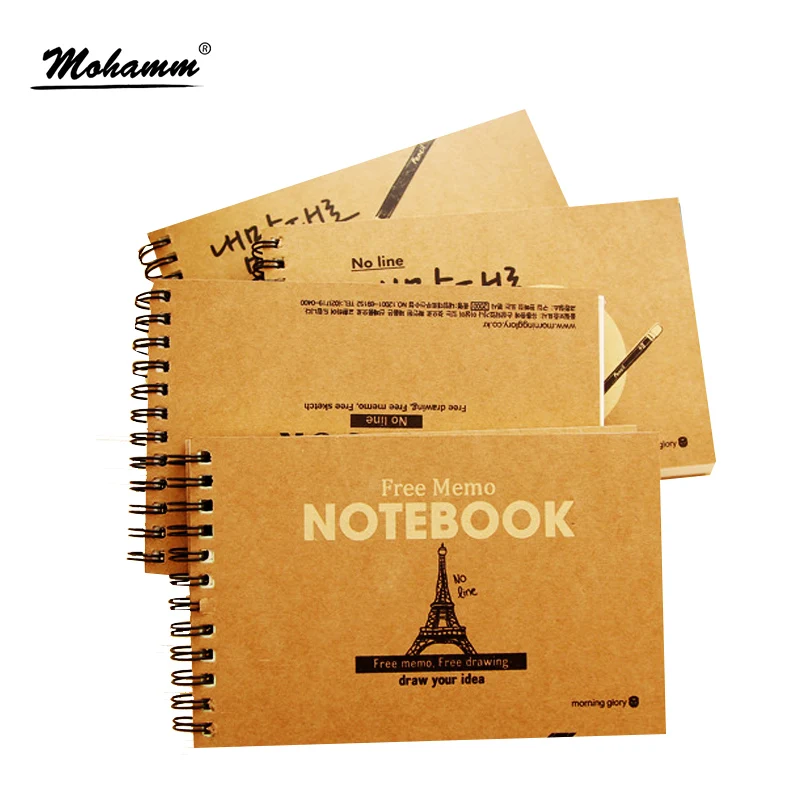 

Cute Kawaii Sketchbook Blank School Notebook Note Book Paper Office Supplies Organizer Planner