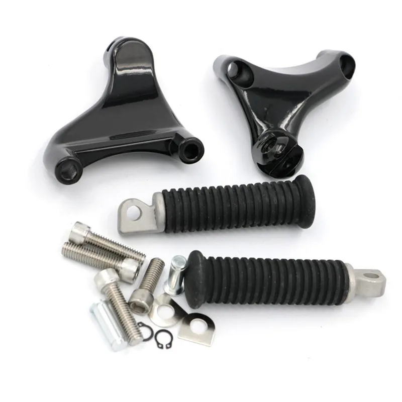 Footpeg Rear Passenger Foot Pegs Pedal Screw for Harley Sportster XL
