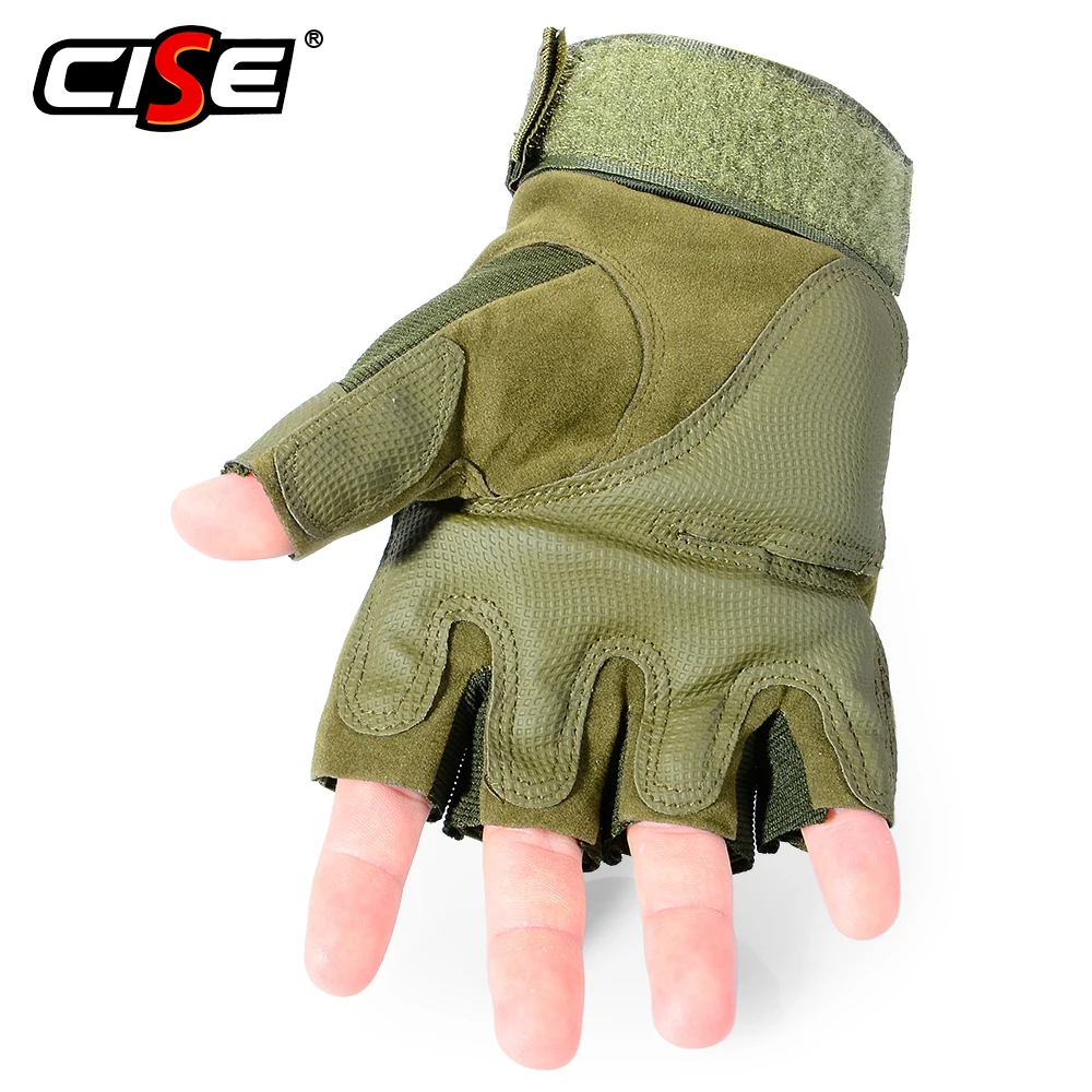 Al aire libre de la motocicleta duro nudillos guantes sin dedos guantes de moto de Motocross táctico militar caza ciclismo medio Dedo de protección Al aire libre de la motocicleta duro nudillos guantes sin dedos guantes de moto de Motocross táctico militar caza ciclismo medio Dedo de protección