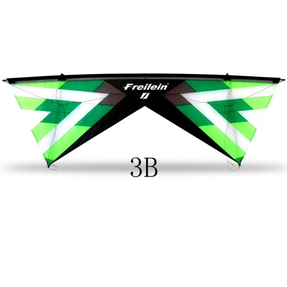 16 Colors X Vented Outdoor Playing Quad Line Stunt Kite 4 Lines Beach