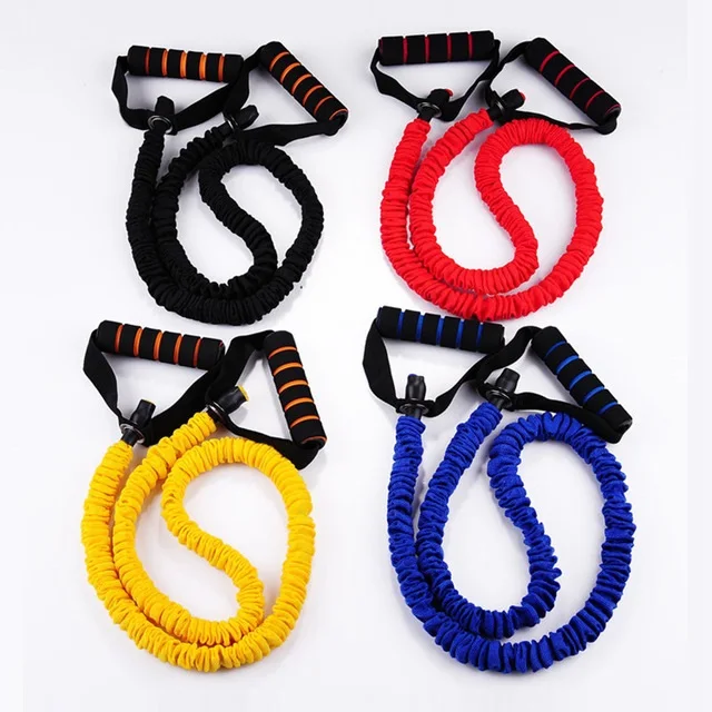 

4 Colors Resistance Bands Expander Tubes Rubber Band For Resistance Training Physical Therapy Home Gyms Workout,HB046