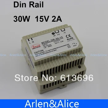 

30W 15V 2A Din Rail Single Output Switching power supply