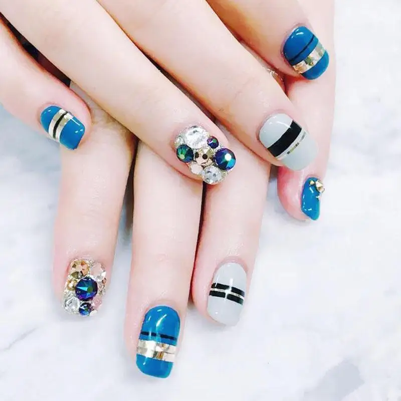 SS16-SS50 ночное небо Стразы сзади плоские круглые Nail Art украшения и камни, Номера для исправления стразами Кристаллы для DIY Стекло