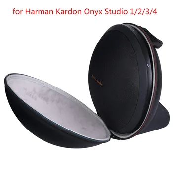 

New EVA PU Hard Bag Cover Case for Harman Kardon Onyx Studio 1, 2, 3, 4 Wireless Bluetooth Speaker Extra Space for Plug&Cables