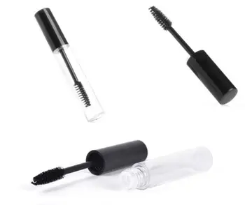 

10pcs/lot Pop Empty Black Eyelash Tube Mascara Cream Vial/Container 1ml/2ml/3ml/10ml Fashionable