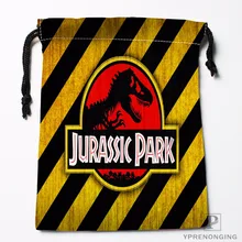 Пользовательские Парк Юрского периода Сумки на шнурке для хранения путешествий Мини сумка для плавания, походов, игрушек размер 18x22 см#0412-03-22