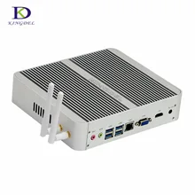 Последний приезд DDR4 ОЗУ 6360U Безвентиляторный Мини-ПК Intel Core i5 Iris Graphics 540 HTPC Windows 10 4 М Кэш HDMI VGA Wifi компьютер