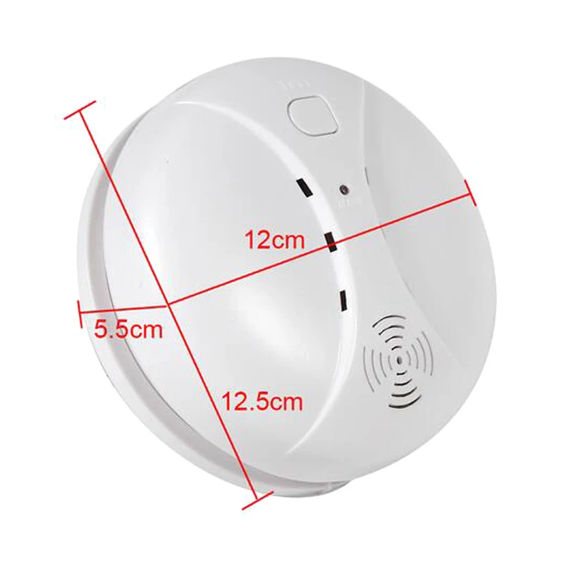 

Wireless Smoke Detector Portable Fire Protection Alarm Sensors For Home Security GY88