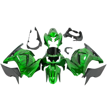 

Fairing kit for Kawasaki 250r 2008 2009 2010 2011 2012 2013 2014 green balck fairings 08-14 ninja EX250 fairing kitLXs004