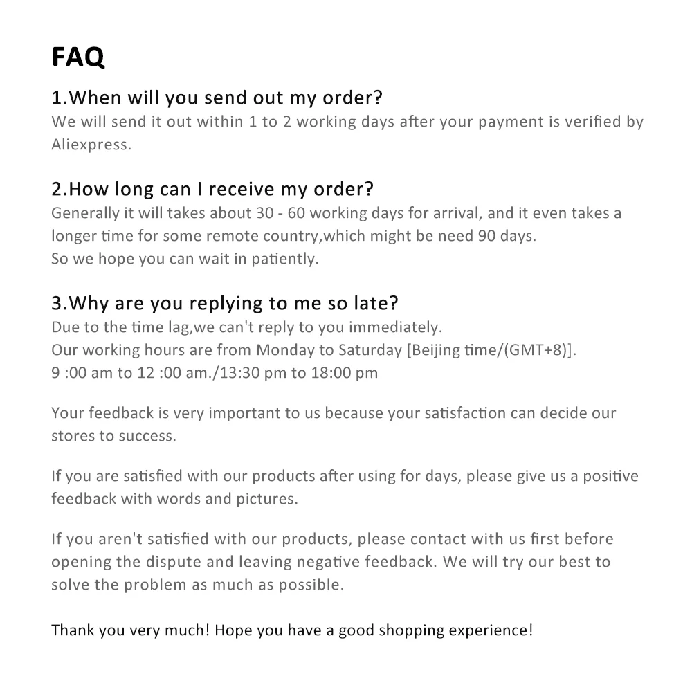 FAQ