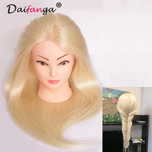 2017 New Arrival Hair Mannequin 80 Human Hair Mannequin Head For School Practise Hairstyling Professional Training