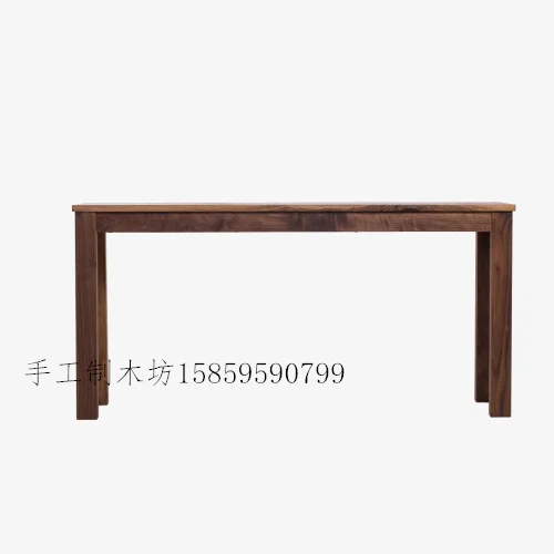 Simple Modern Japanese Elm Wood Furniture Desk Desk New Chinese