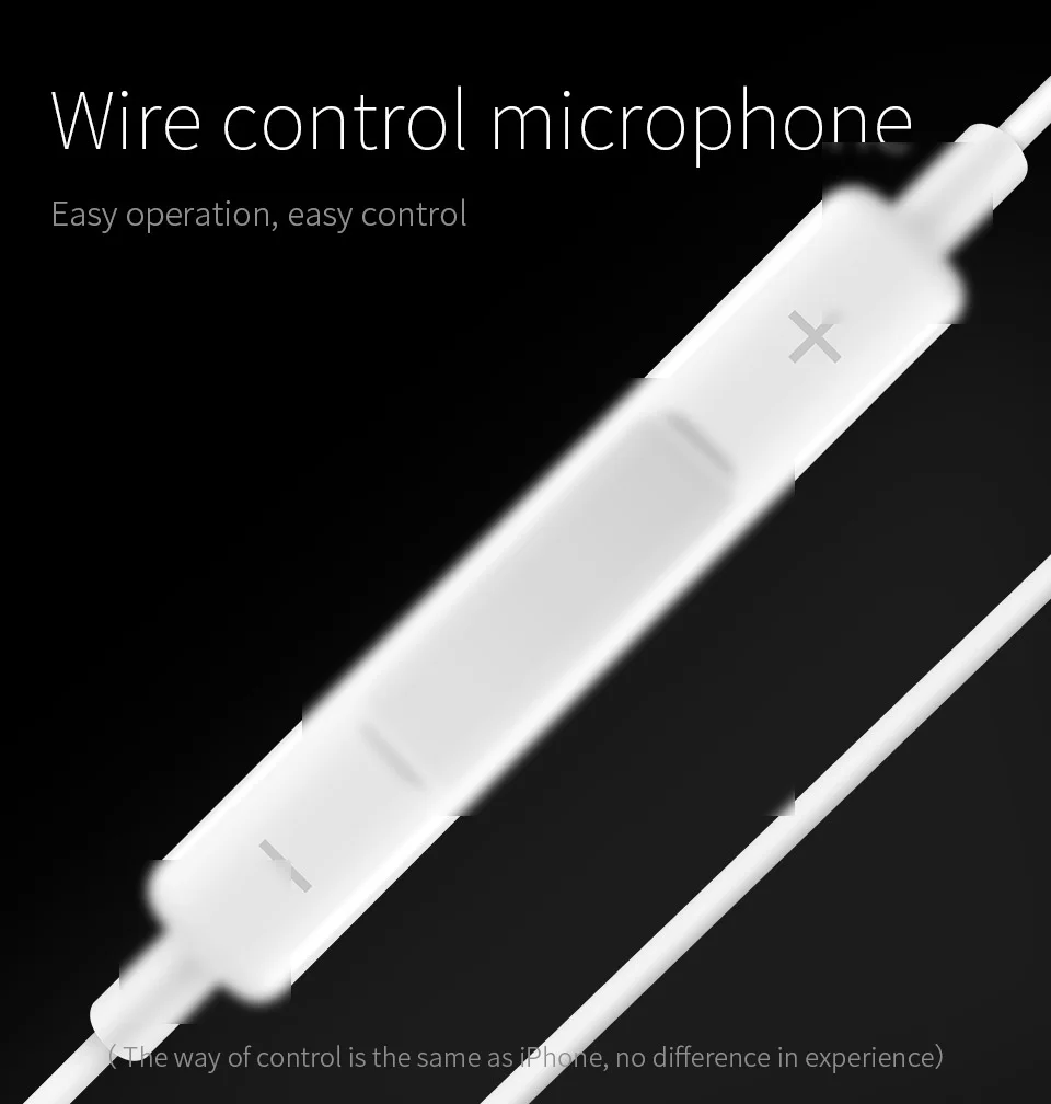 Earphones In-Ear Music 3.5mm for Android Subwoofer with wheat earplugs (6)