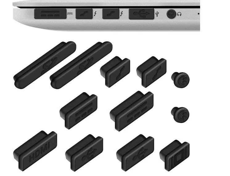Защита от пыли для Apple MacBook Pro Retina 13 15 Air 11 дюймов (с середины 2011 года по середину 2016