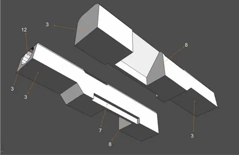 DIY 1:1 KRISS Супер V винтовка пистолет бумага модель собрать ручной работы 3D Игра Головоломка Детские игрушки