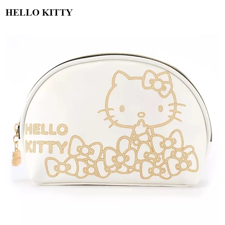 

Fashion Beauty Bag Waterproof Handbags Wash Bags Ladies Make Up Bag Portable Cute Cartoon Hello Kitty Cosmetic Bag