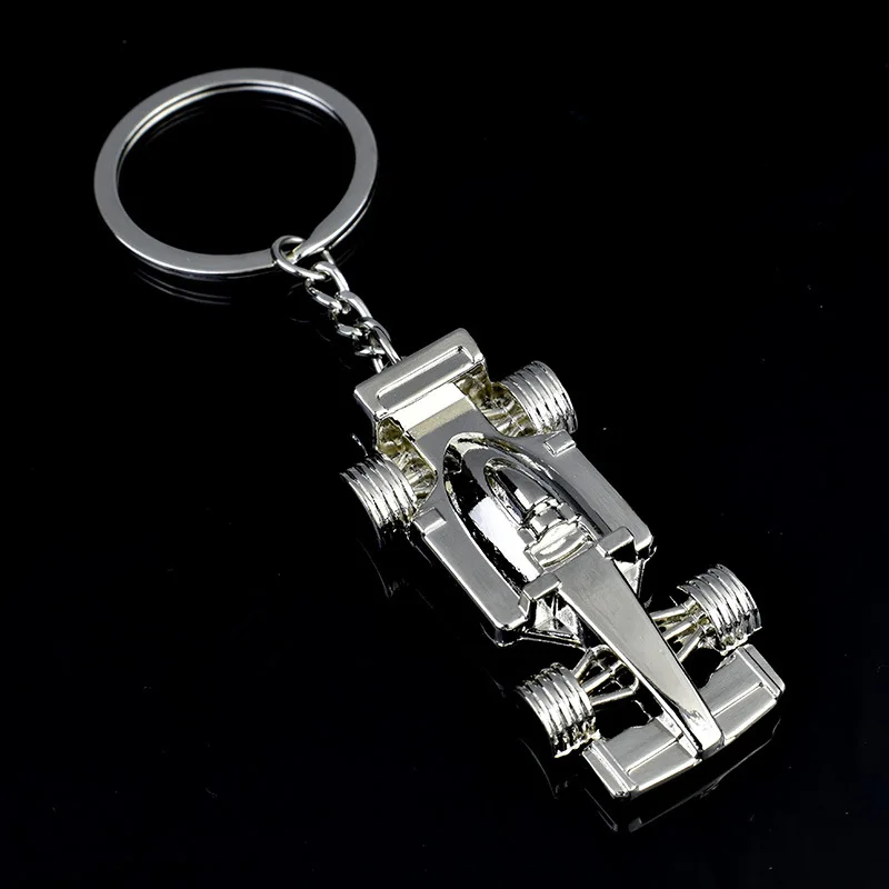 

Keychain Car Key Pendant Stainless Steel Car Styling Key Ring High-grade Simulation Racing Model Key Chain Auto Keyring Keyfob