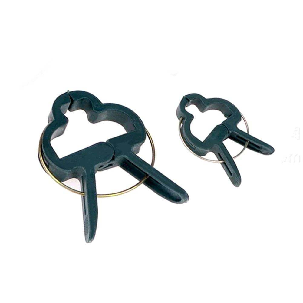 

80pcs Durable Plastic Plant Support Clips For Types Plants Hanging Vine Garden Greenhouse Vegetables Garden Ornament