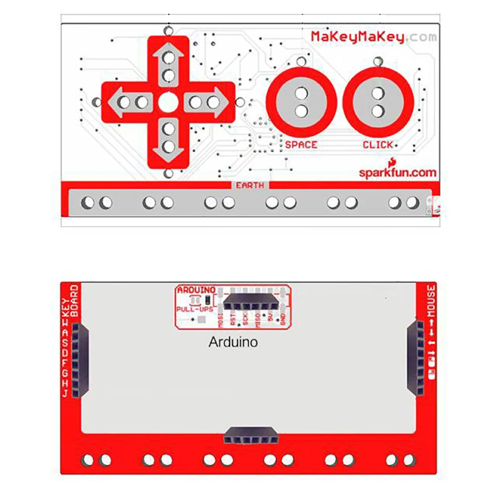 Кабель Makey HID плата DIY игрушка программа установить мягкий DC 5V 40mmx45 Перемычка мм провода Стандартный контроллер роскошный комплект