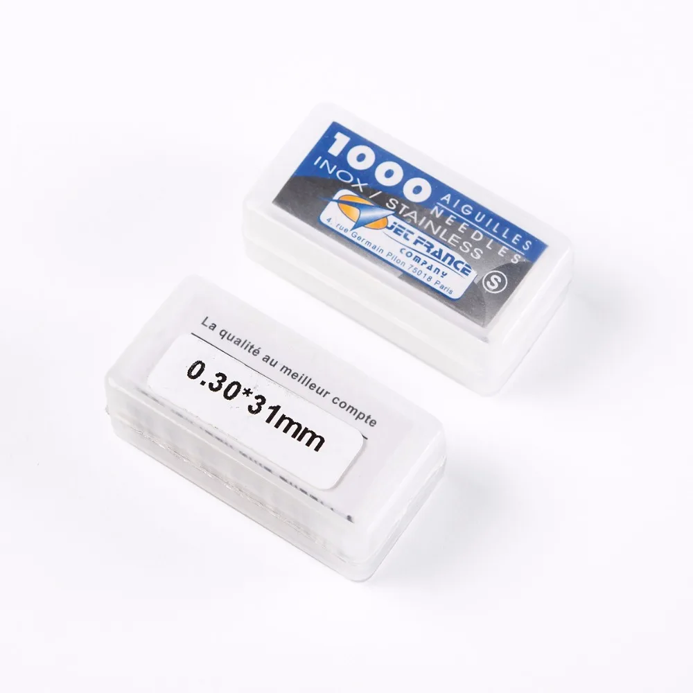 “ Agulhas de Tatuagem Pçs/lote 0.30x31mm 0.20mm 0.25mm 0.35mm