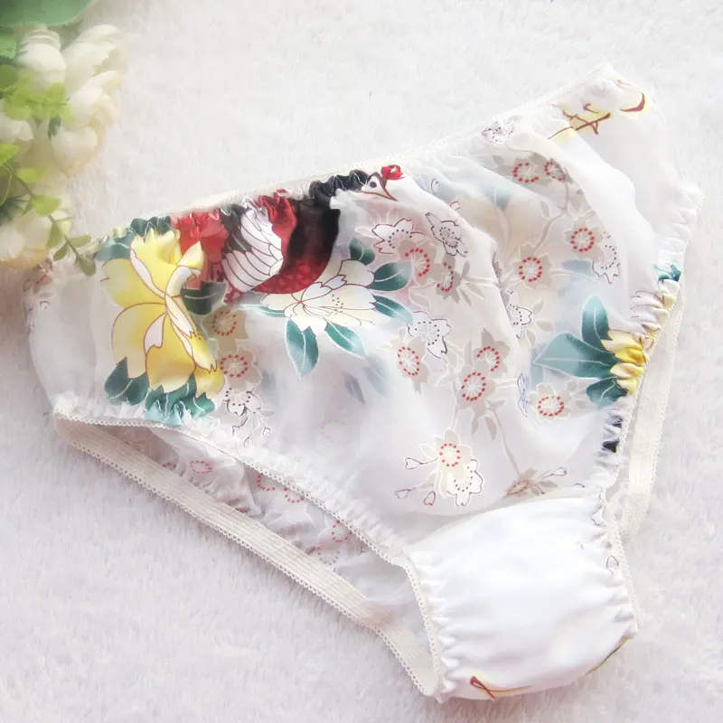 Best Gift For Lover 100 Mulberry Silk Women Panties Sexy