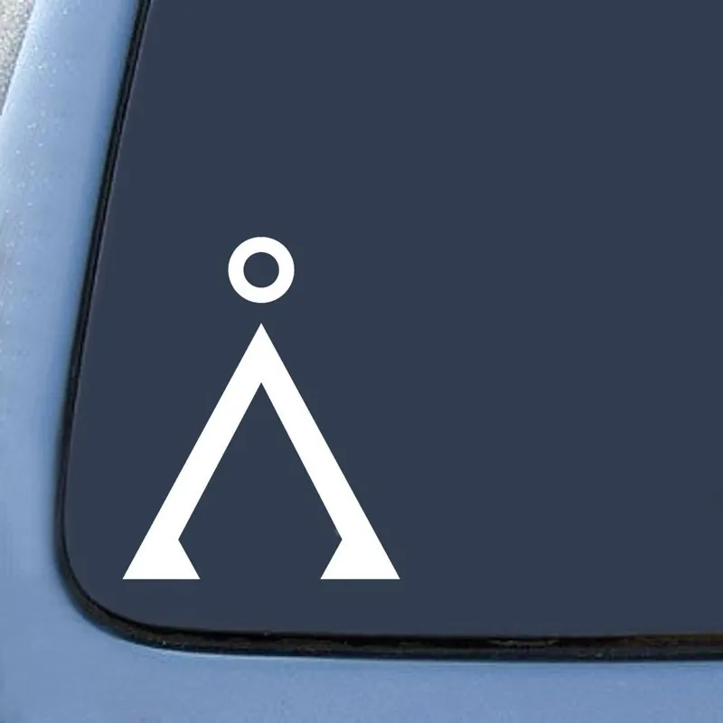 

STARGATE Earth Inspired Logo 5.5" Vinyl Decal Window Sticker for Laptop Ipad Window Wall Car Truck Motorcycle