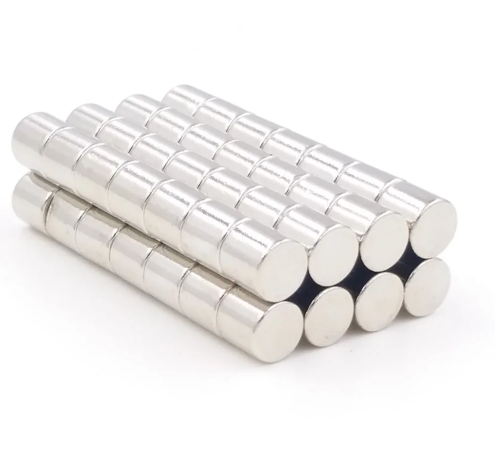 

10pcs 6x6mm 6*6mm magnets rare earth strong round Neodymium Magnet