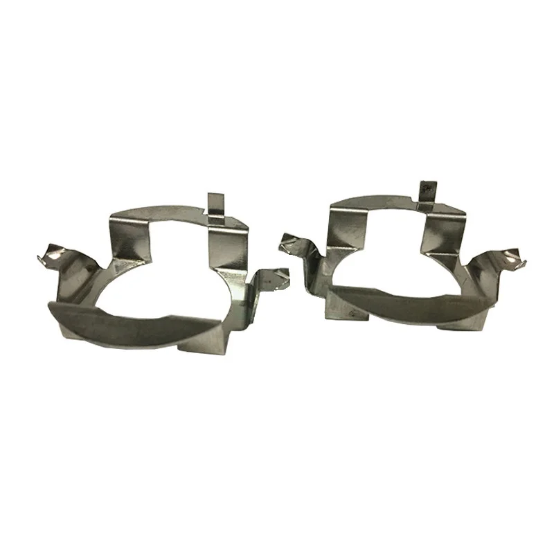 

One Pair H7 Car LED Bulb Holder Adapter For Mercedes Ben.z ML350 LED Headlight H7 LED Metal Clip Retainer Adapter Car Styling