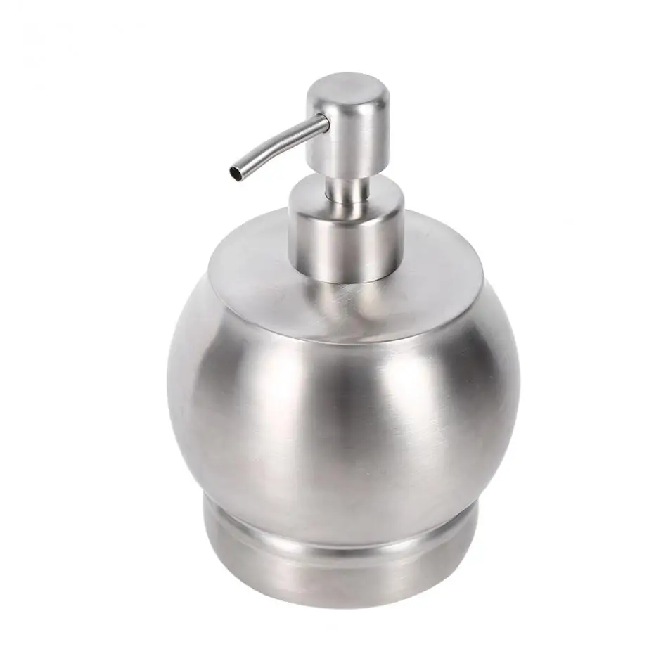 Диспенсер для мыла и шампуня из нержавеющей стали 550 мл|soap dispenser pump|steel soap