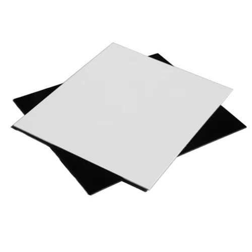 

2 Pieces / Lot Black & White Display Platform Board Reflection Effect Studio Shooting 25x30cm