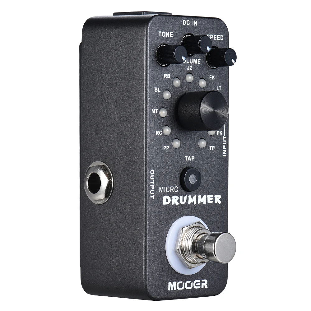 HOT MOOER MICRO DRUMMER Digital Drum Machine Guitar Effect Pedal With