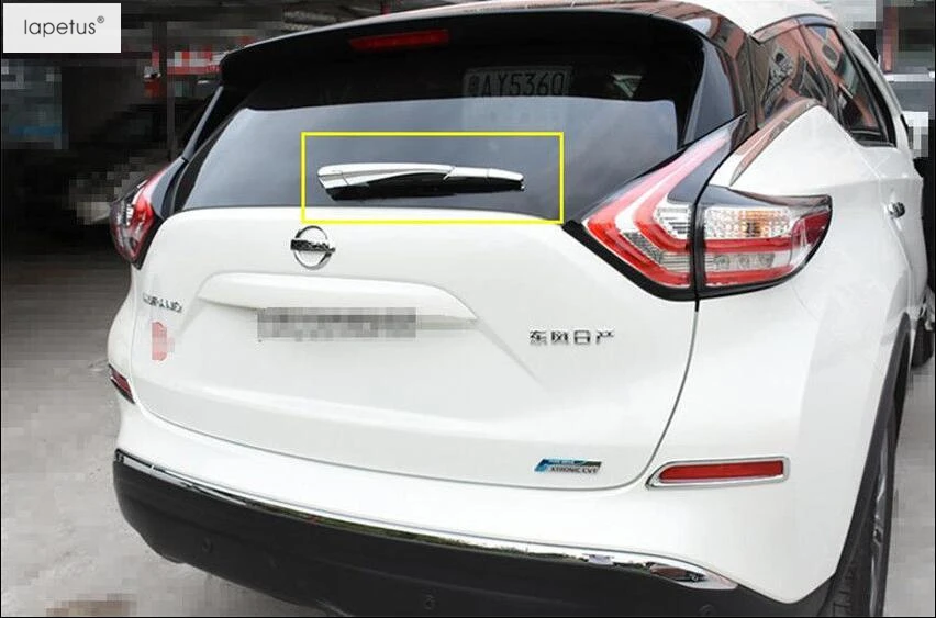 4 Pcs ! Accessories For Nissan Murano 2015 2016 2017 2018 ABS Rear