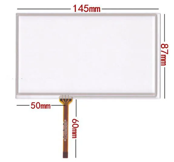 

145*87 new 6 Inch Touch Screen TM060RDH01 car DVD navigation V060FW02 touch screen handwriting screen screen