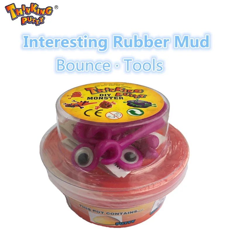 Intelligent Slime Creative Mud Smart Plasticine Playdough Tools Light Clay Hand Silly Putty Relieve Stress DIY Toys For Kids