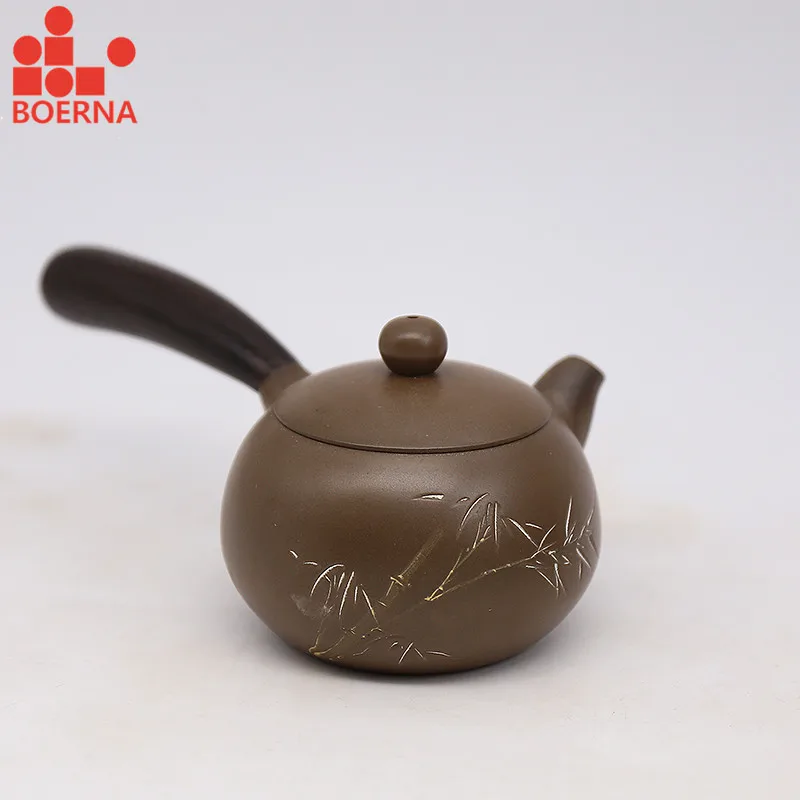 

China nixing teapot xishi with handle tea pot filter teapot beauties handmade nixing clay customized gifts authentic 180ml