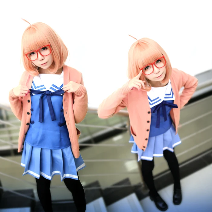 Одежда для косплея в жанре аниме За гранью (Kyoukai no Kanata) Костюм косплей-костюм Kuriyama