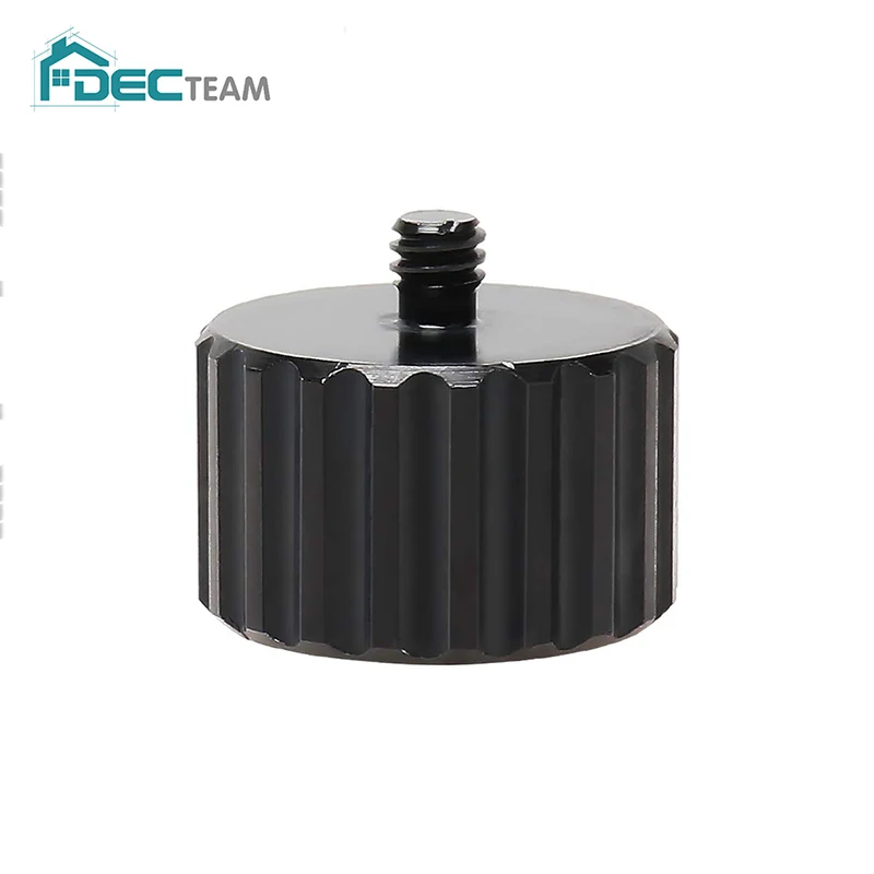 

5/8"-11 Female to 1/4"-20 Male Tripod Threaded Adapter Screw Reducer Adapter for Tripod Laser Pole and Microphone Stand